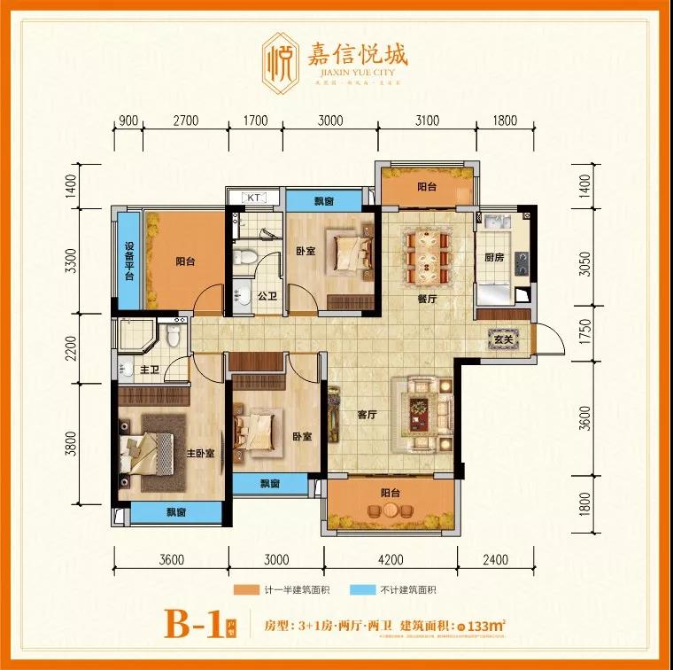 B1户型